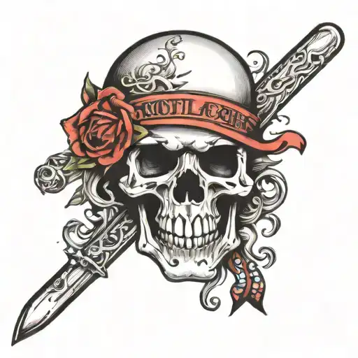 Motley Crue Skull