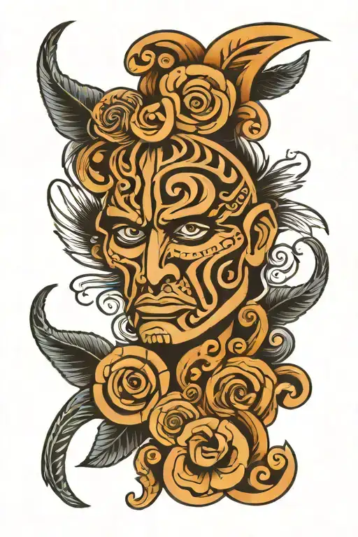 Ta Moko Full Sleeve Design