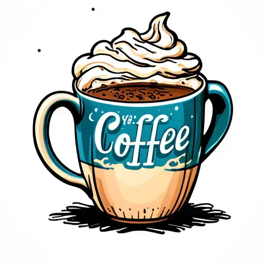 Extremely Frothy Coffee Mug