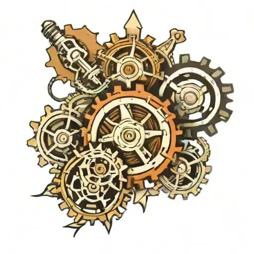Gears And Robotic Leg