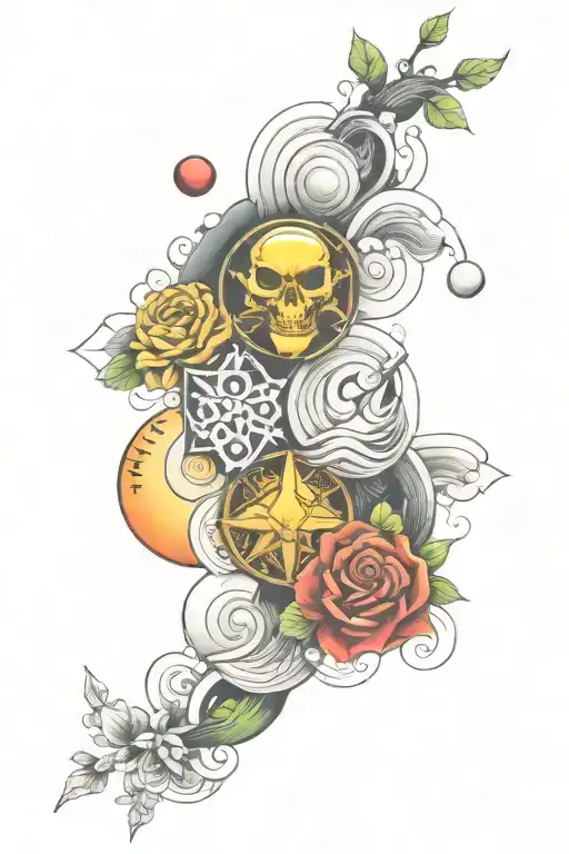 Five Elements Representing