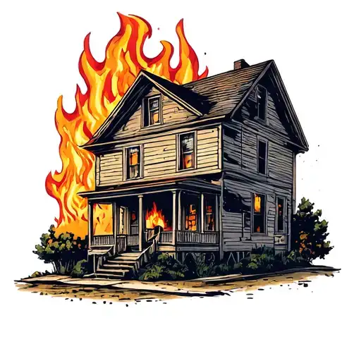 House Burning Down