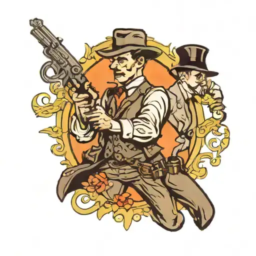 Gentlemen With Gun