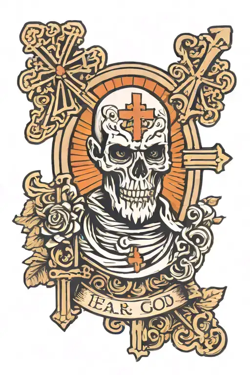 Fear God With Cross