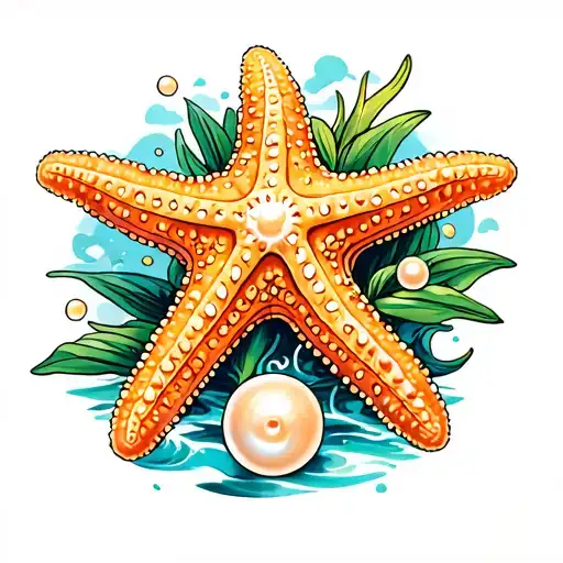 Starfish And Pearl