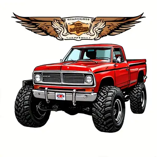 Dodge First Gen With Wide Tires And Thin Side Walls