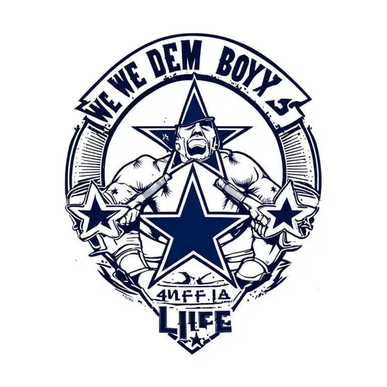 Dallas Cowboys We Dem Boyz 4 Life
