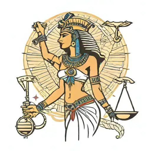 Maat Egyptian Goddess Of Balance