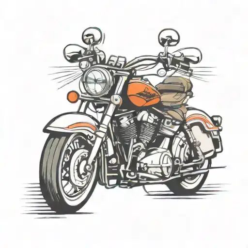 Harley Davidson Motorcycle Style Design