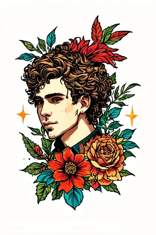 Tatto That Gives Motivation And Positive Energy For 20 Year Old Male