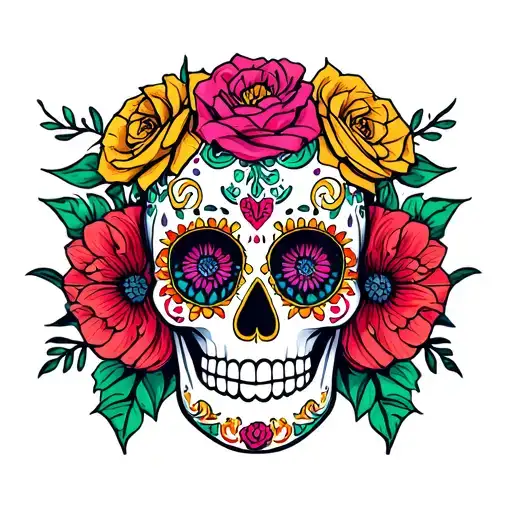 Day Of The Dead Full Sleeve