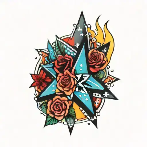 Coverup Stars And Dots