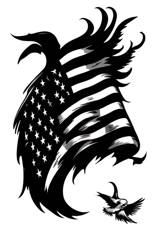 American Flag Morphing
