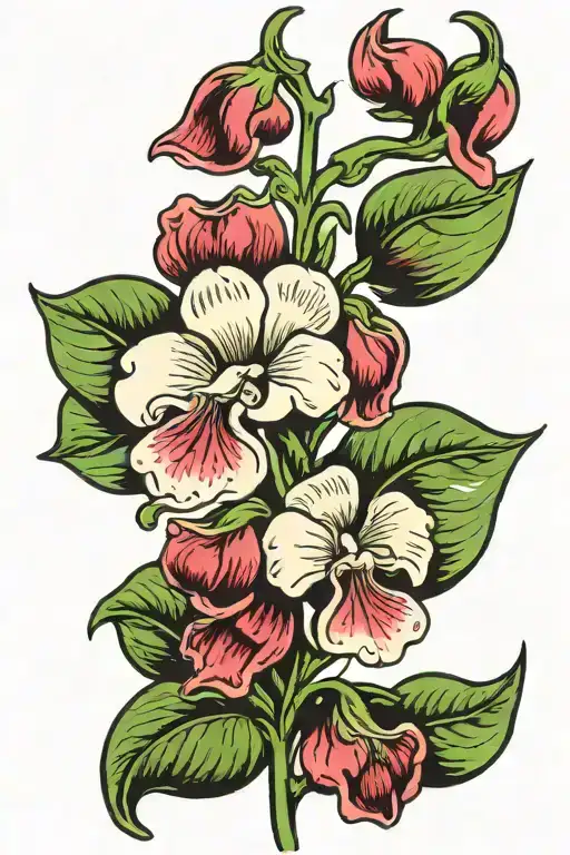 Sweet Pea Flower