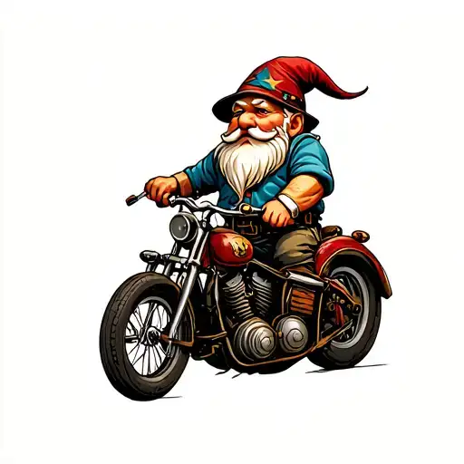 Biker Gnome