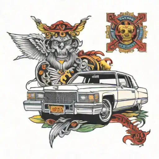 A 1982 Cadillac Coupe Deville