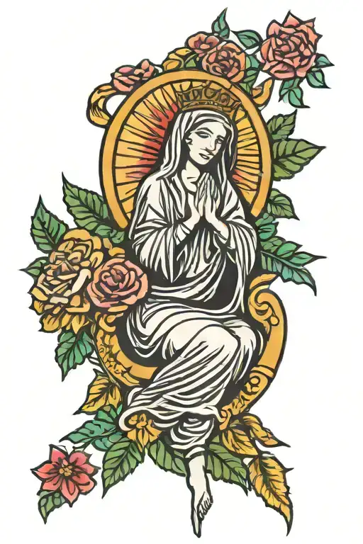 Virgin Marry Praying