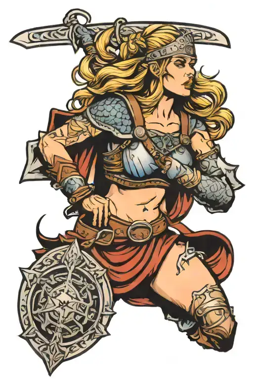 Female Viking Warrior