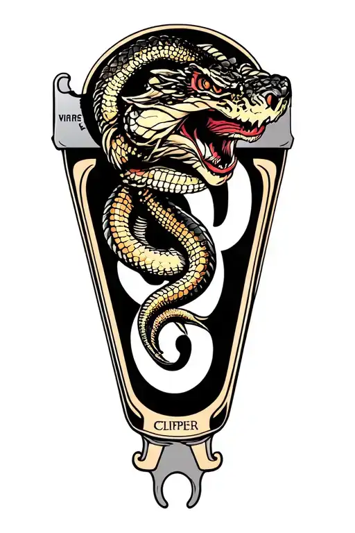 American Traditional Clipper With 68 On It One Cobra And One