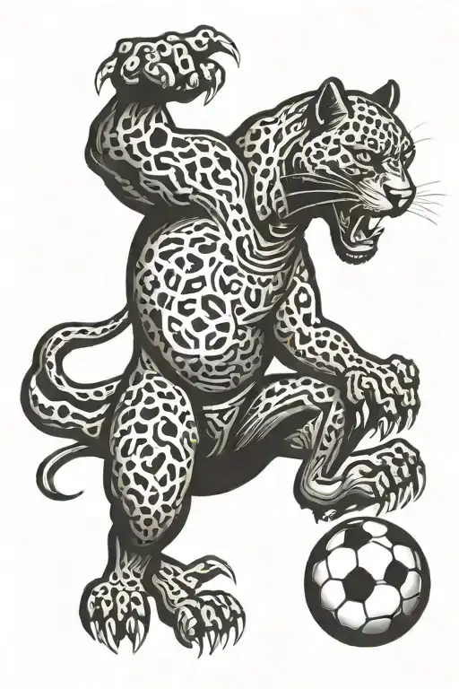 Panther And Soccer