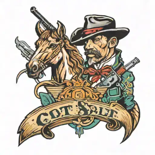 Hunter And Colt 45