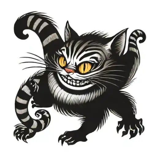 Cheshire Cat Playing