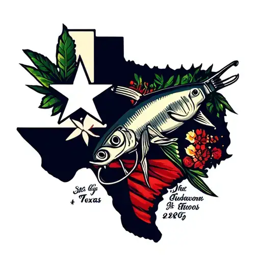 State Of Texas Ahape And Bbq And Fishing