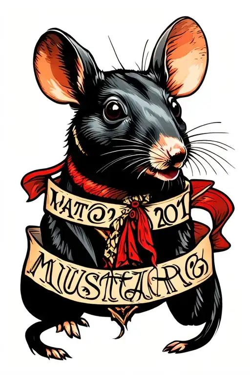 Mustang Rat 2018 Red