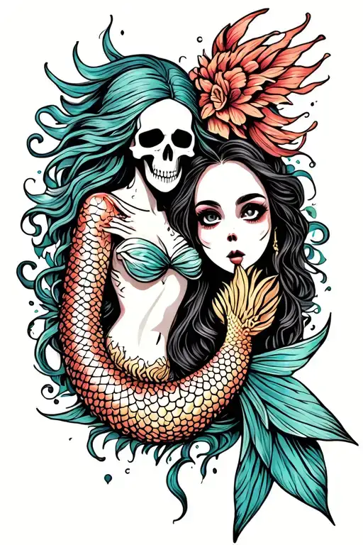 Mermaid And Reaper