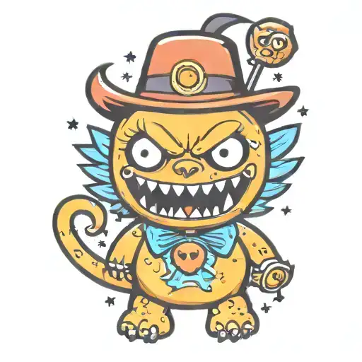 Kawaii Halloween Monster