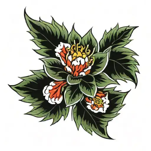 Tobaccoo Plant Growing