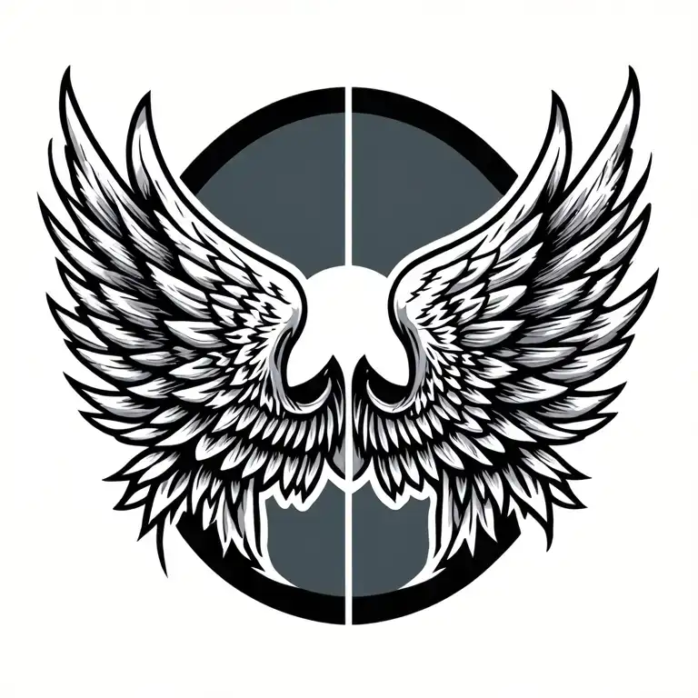 Tribal Wings Spread Wide