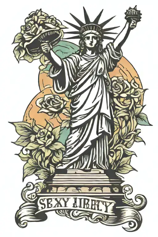 Sexy Statue Of Liberty