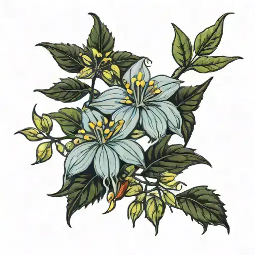 Deadly Nightshade Plant