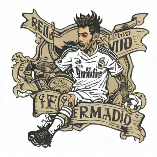 Mud Of The Word Fernando With A Real Madrid Theme