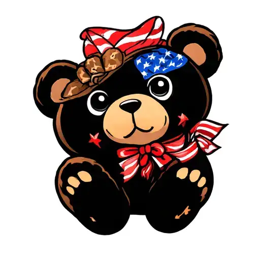 America Traditional Teddy Bear