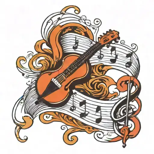 Music With Lyrics Flowing