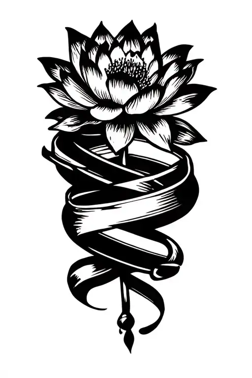 Dynamite And Lotus Flowers Wrapped