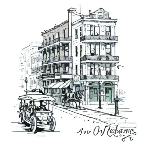 New Orleans Street Scene