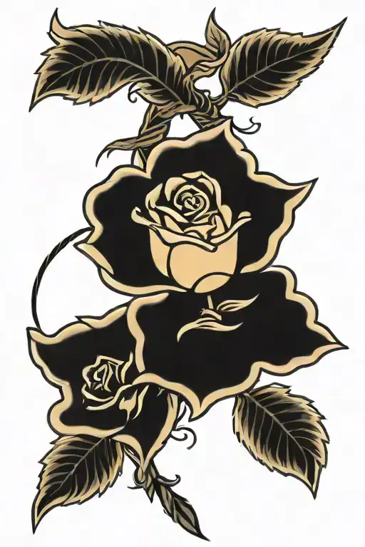 Ships Roses Lighting Bolt