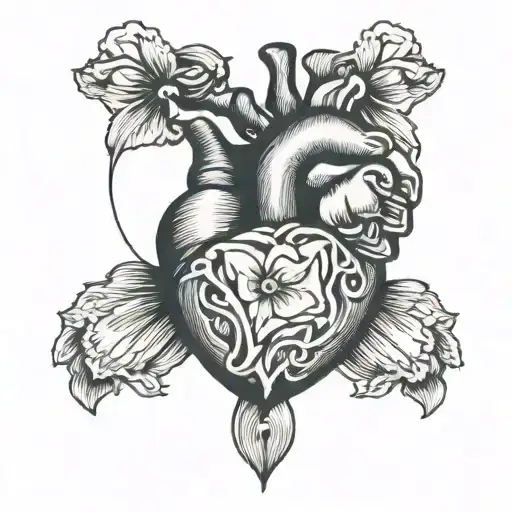 Heart In Fist Shape Inside