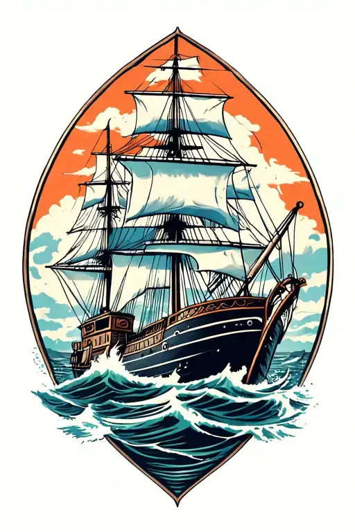 Ship Emerging