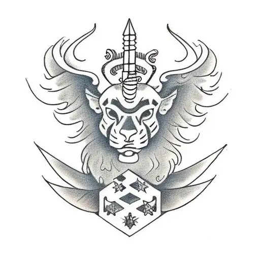 Zodiac Leo And Sagittarius Signs With Fire