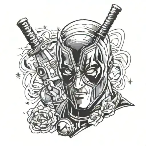 Deadpool Face Mash