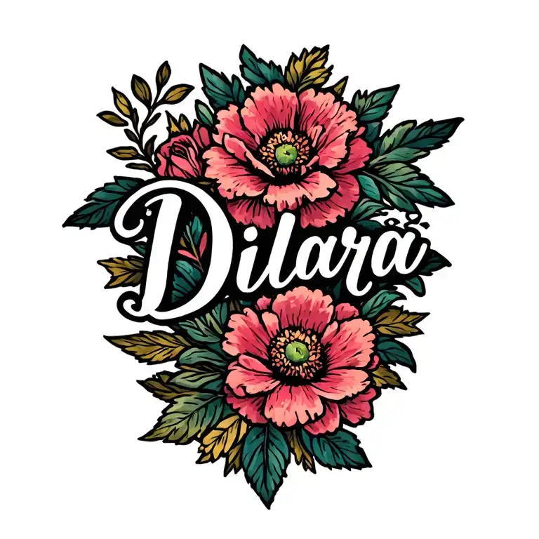 Dilara Name And Flower