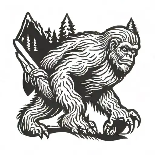 Sasquatch Ouline