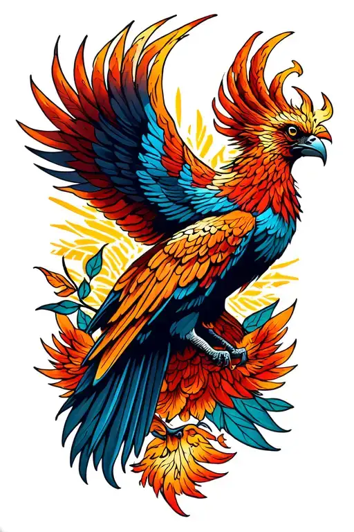 Phoenix Bird Rising