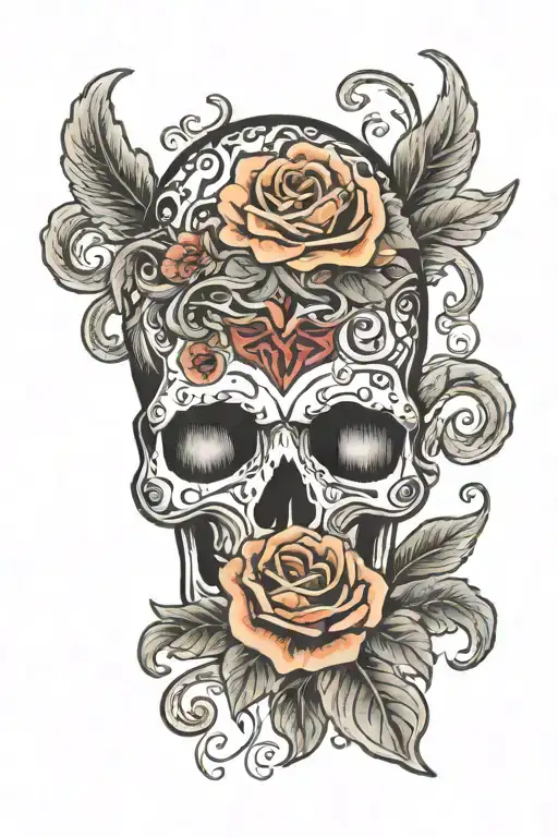 Anxiety Depicted As A Shadowy