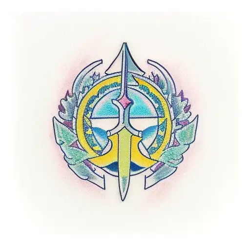 A Laurel Wreath With Sword Anda The 1987 Number