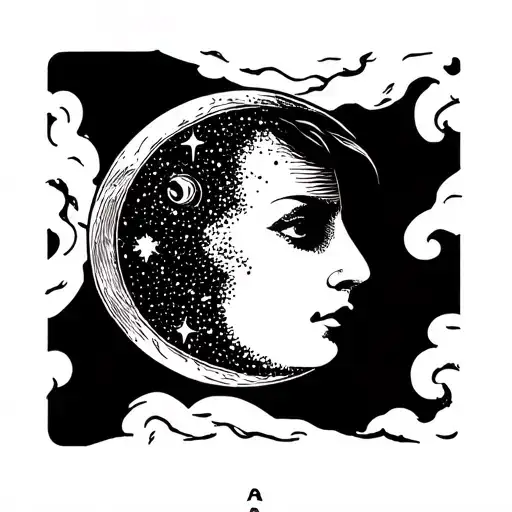 Tarot Card The Moon